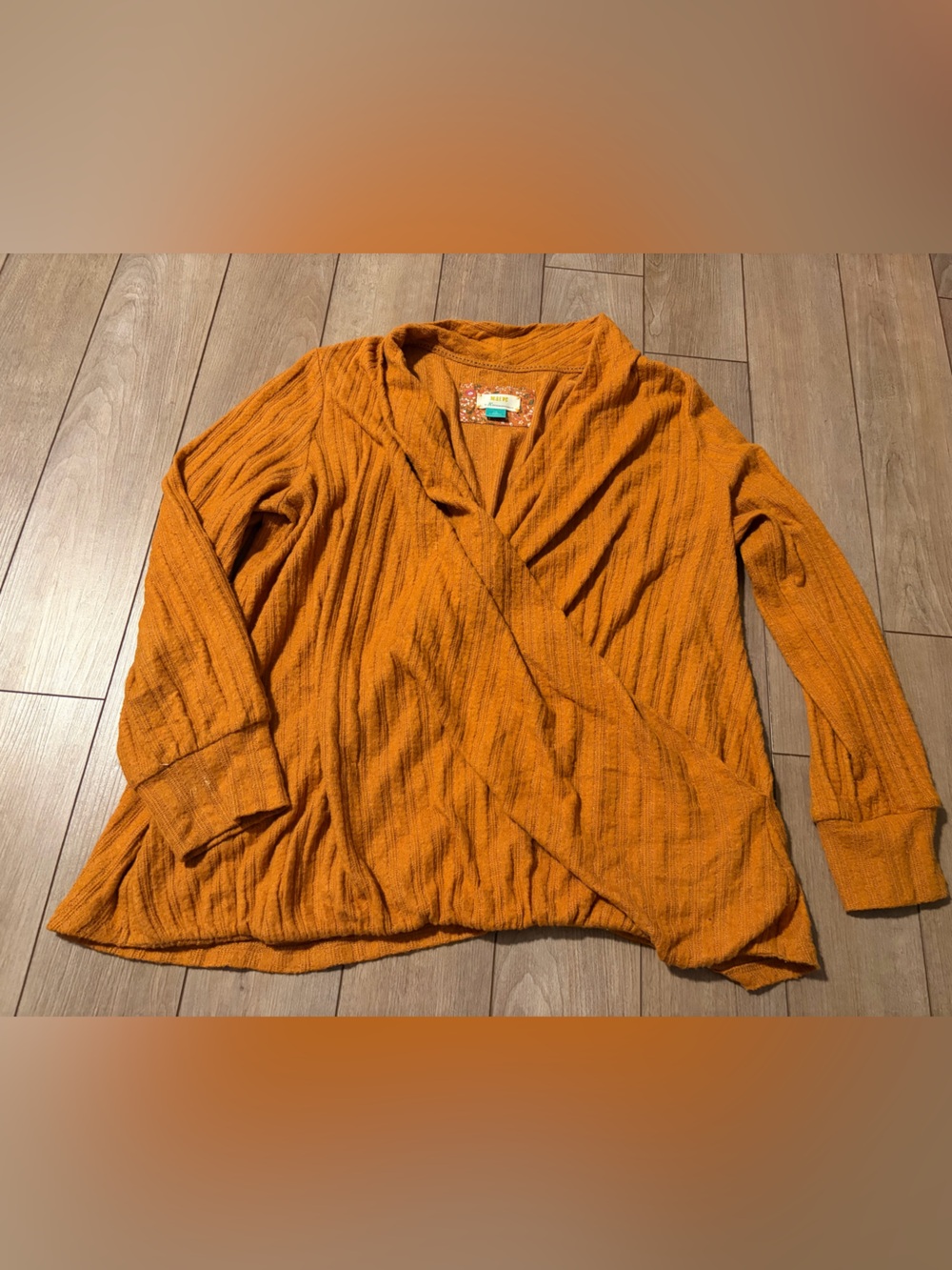 Maeve by Anthropologie Rust top